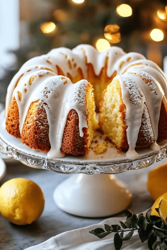 1920s Ritz Carlton Lemon Pound Cake Recipe