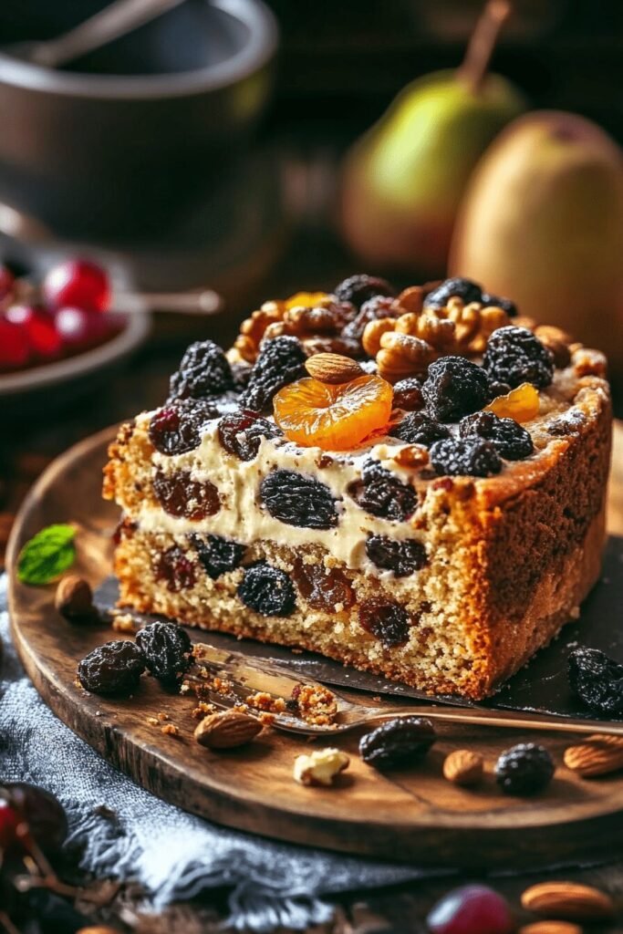 Baking 3-ingredient-fruit-cake