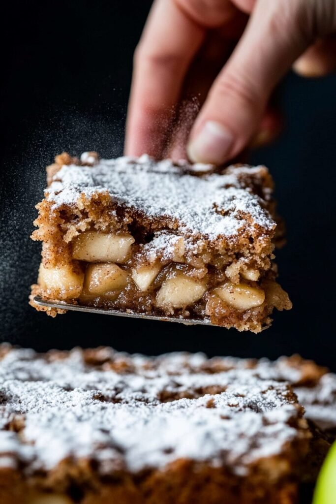 Baking Apple Walnut Cake
