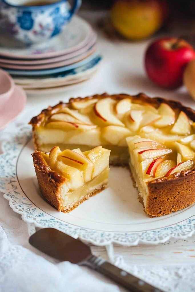 Baking Apple Yogurt Cake