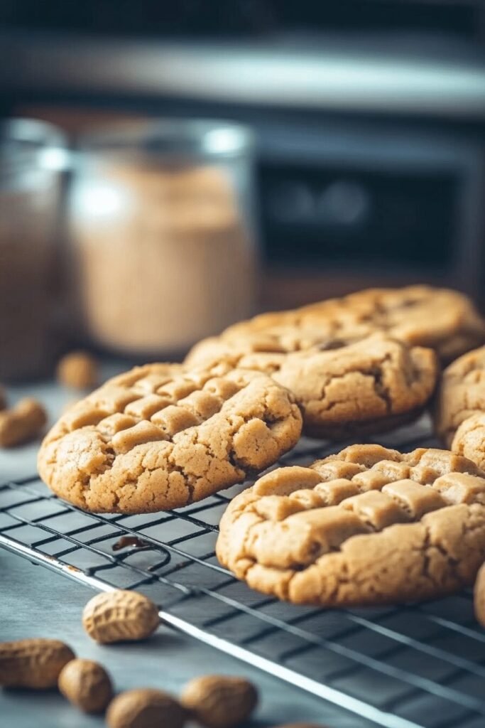 Baking the 3 Ingredient Peanut Butter Cookies