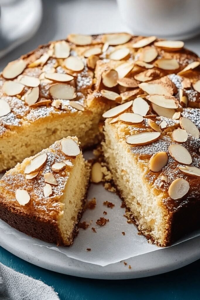 Delicious Almond Ricotta Cake
