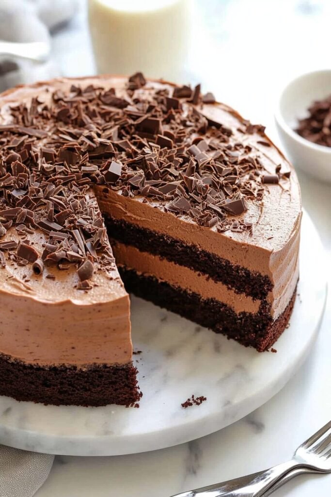 Delicious Chocolate Mousse Cake