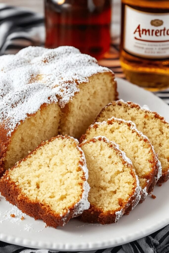 Serving Tips Amaretto Pound Cake