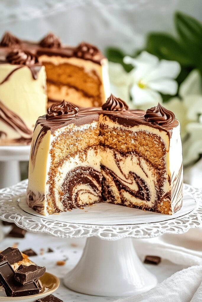 Storage Amish Chiffon Marble Cake