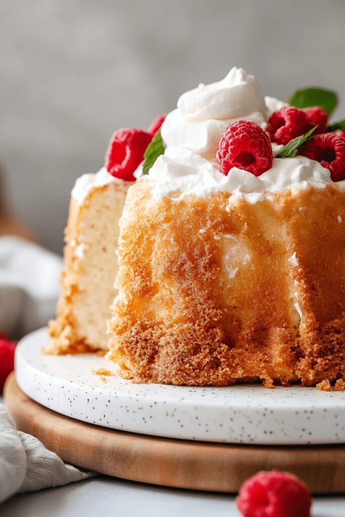 Storage Angel Food Cake