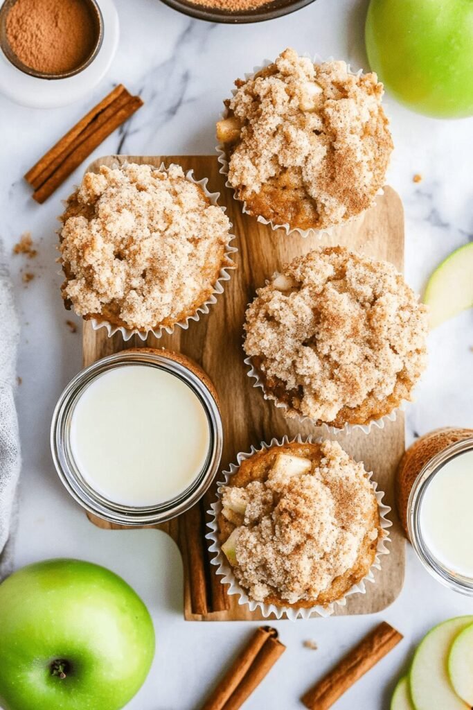 Storage Of Apple Cinnamon Muffin