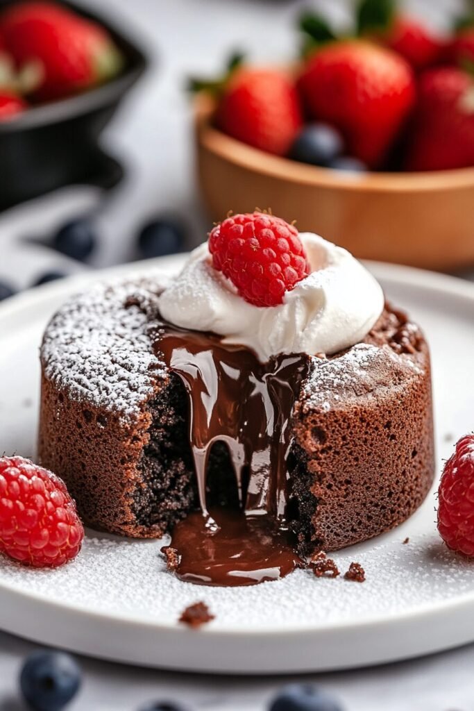Storage Of Chocolate Lava Cake