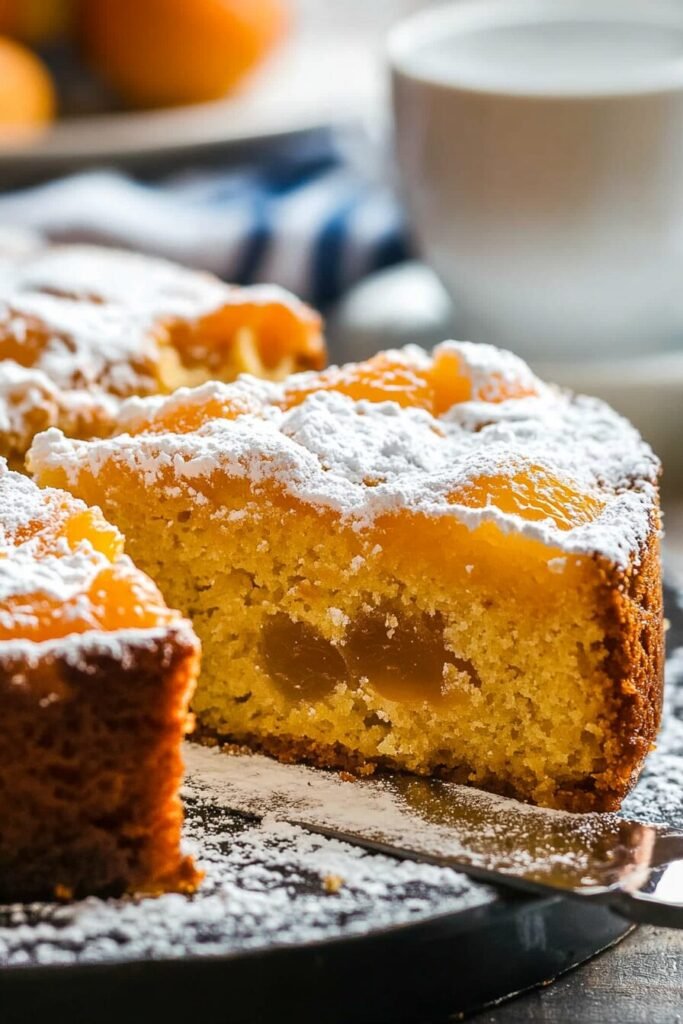 Storing Apricot Cake